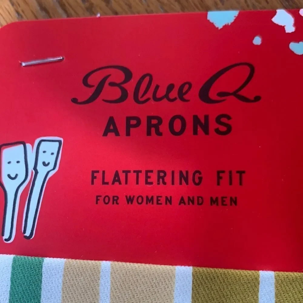 Blue Q Cotton Apron Now with More Holy Sh$$